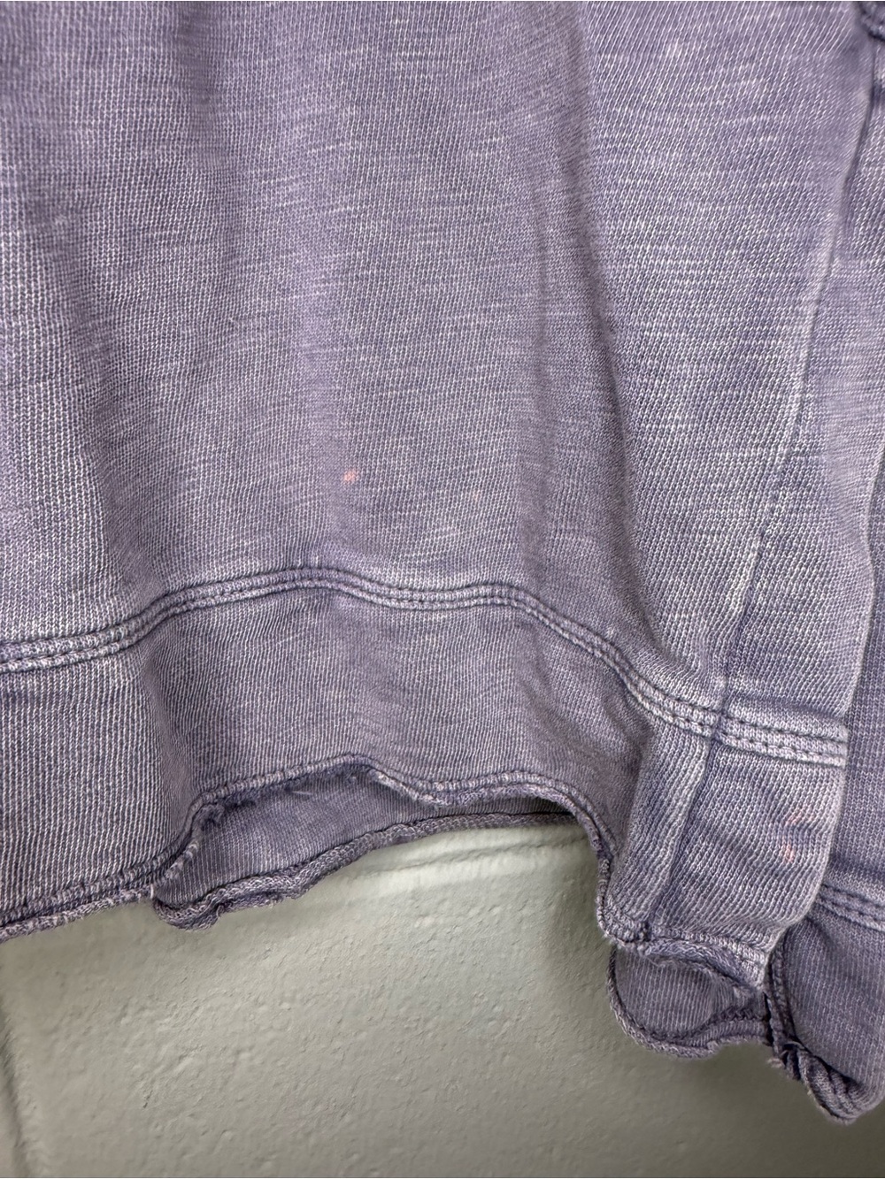 Anthropologie Pilcro Crossover Sweatshirt in Purple Women’s Sz Small 100% Cotton - Picture 5 of 10
